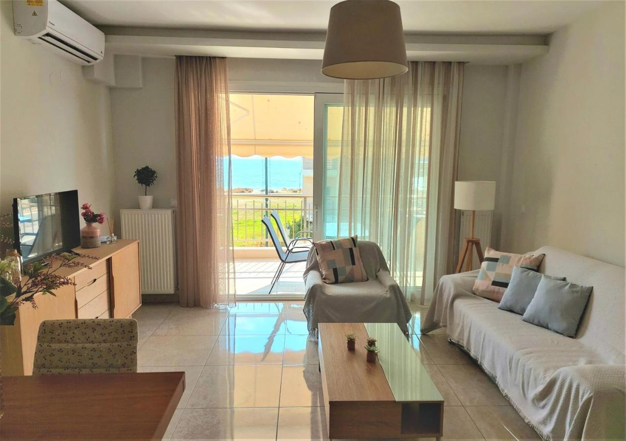 Myrsini'S Sea View Apartment Néa Péramos Exterior foto